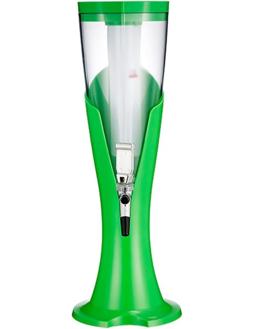 BARRAID Beer Tower Beverage Dispenser, 3 Litre, Tabletop Draft Drink Dispenser (Green) gallery image 2